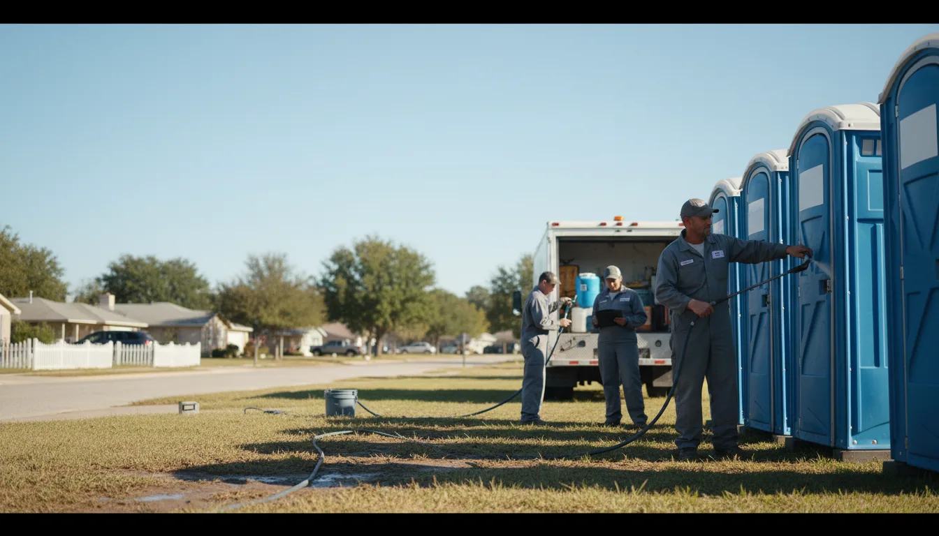 Long-Term Portable Toilet Rental in Tecumseh, KS near me